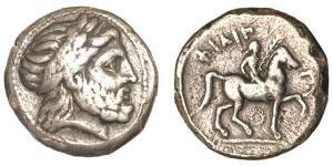 1 Tetradrachm Grèce antique (1100BC-330) Argent Philip II of Macedon (382 BC - 336 BC)
