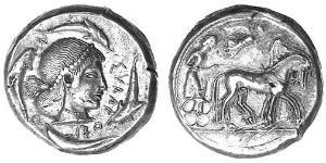 1 Tetradrachm Grèce antique (1100BC-330) Argent 