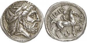 1 Tetradrachm Grèce antique (1100BC-330) Argent Philip II of Macedon (382 BC - 336 BC)
