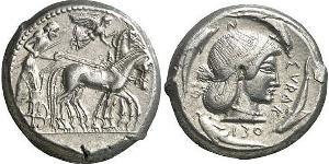 1 Tetradrachm Grèce antique (1100BC-330) Argent 