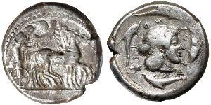 1 Tetradrachm Grèce antique (1100BC-330) Argent 