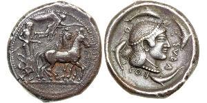 1 Tetradrachm Grèce antique (1100BC-330) Argent 