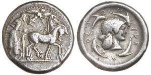 1 Tetradrachm Grèce antique (1100BC-330) Argent 