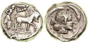 1 Tetradrachm Grèce antique (1100BC-330) Argent 
