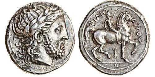 1 Tetradrachm Grèce antique (1100BC-330) Argent Philip II of Macedon (382 BC - 336 BC)