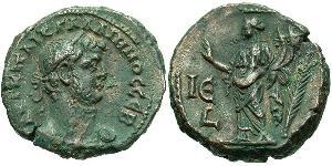 1 Tetradrachm Empire romain (27BC-395) Billon Argent Gallien (218-268)