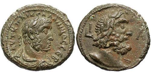 1 Tetradrachm Empire romain (27BC-395) Billon Argent Gallien (218-268)