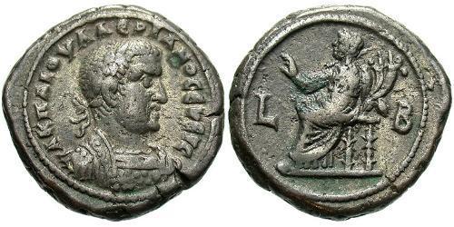 1 Tetradrachm Empire romain (27BC-395) Billon Argent Valérien I (193-260)