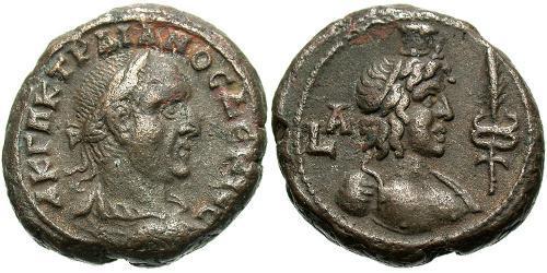 1 Tetradrachm Empire romain (27BC-395) Billon Argent Trajan Dèce (201-251)