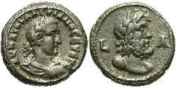 1 Tetradrachm Römische Kaiserzeit (27BC-395) Billon Silber Valerian I (193-260)