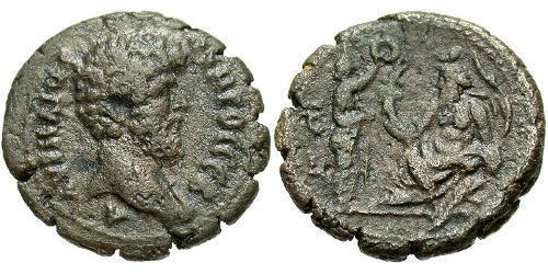 1 Tetradrachm Römische Kaiserzeit (27BC-395) Billon Silber Lucius Verus (130-169)