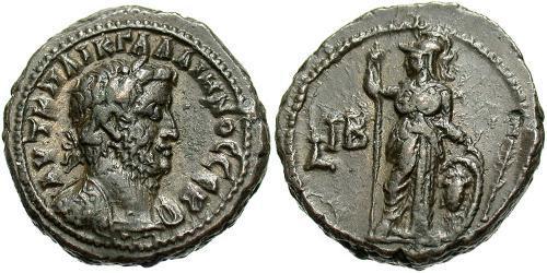 1 Tetradrachm Römische Kaiserzeit (27BC-395) Billon Silber Gallienus (218-268)