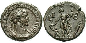 1 Tetradrachm Empire romain (27BC-395) Bronze Gallien (218-268)