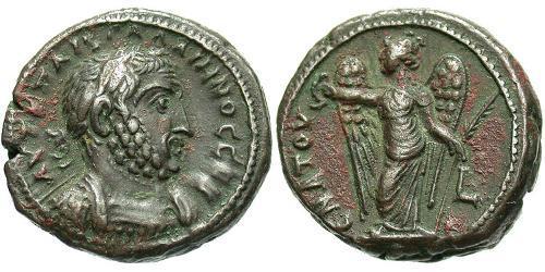 1 Tetradrachm Empire romain (27BC-395) Bronze Gallien (218-268)