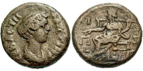 1 Tetradrachm Empire romain (27BC-395) Bronze Faustina II (130-175)