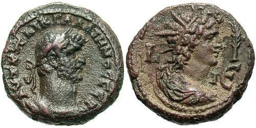 1 Tetradrachm Empire romain (27BC-395) Bronze Gallien (218-268)