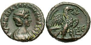 1 Tetradrachm Roman Empire (27BC-395) Bronze Salonina (?-268)