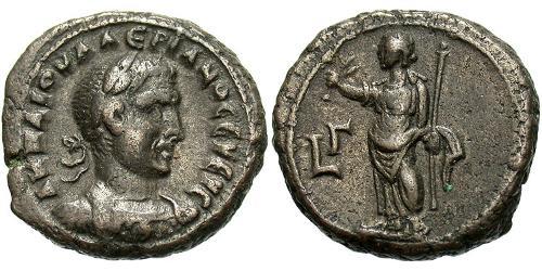 1 Tetradrachm Roman Empire (27BC-395) Bronze Valerian I (193-260)