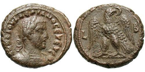1 Tetradrachm Roman Empire (27BC-395) Bronze Valerian I (193-260)
