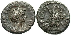 1 Tetradrachm Römische Kaiserzeit (27BC-395) Bronze Ulpia Severina (?-?)