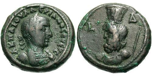 1 Tetradrachm Römische Kaiserzeit (27BC-395) Bronze Valerian I (193-260)