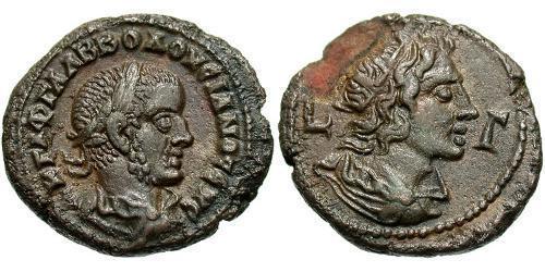 1 Tetradrachm Römische Kaiserzeit (27BC-395) Bronze Volusianus (235-253)