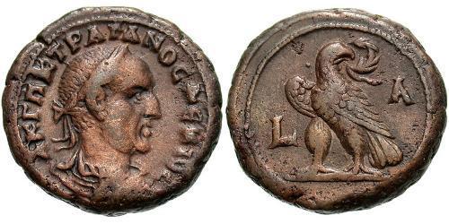 1 Tetradrachm Römische Kaiserzeit (27BC-395) Bronze Trajan Decius (201-251)