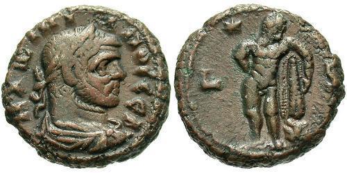 1 Tetradrachm Römische Kaiserzeit (27BC-395) Bronze Maximianus (250-310)