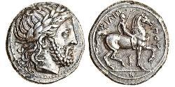 1 Tetradrachm Antikes Griechenland (1100BC-330) Silber Philip II of Macedon (382 BC - 336 BC)