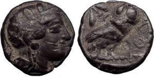 1 Tetradrachm Antikes Griechenland (1100BC-330) Silber 