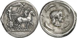 1 Tetradrachm Antikes Griechenland (1100BC-330) Silber 