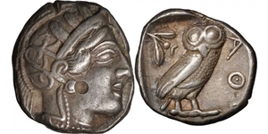 1 Tetradrachm Antikes Griechenland (1100BC-330) Silber 