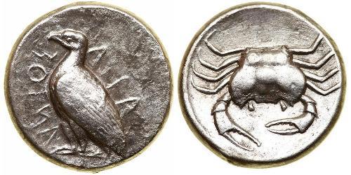 1 Tetradrachm Antikes Griechenland (1100BC-330) Silber 