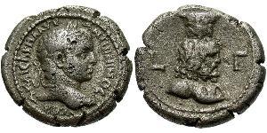 1 Tetradrachm Römische Kaiserzeit (27BC-395) Silber Elagabal (203-222)