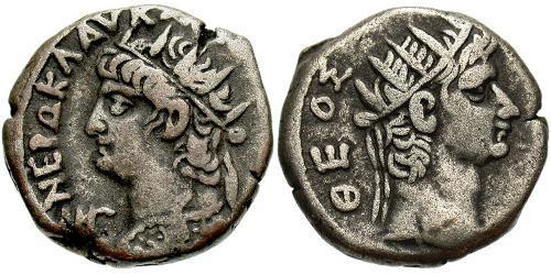 1 Tetradrachm Römische Kaiserzeit (27BC-395) Silber Nero  (37- 68)