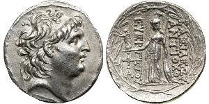 1 Tetradrachm Seleukidenreich (312BC-63 BC) Silber Antiochos VII Eumenes (?-129BC)