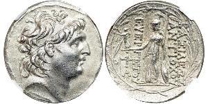 1 Tetradrachm Seleukidenreich (312BC-63 BC) Silber Antiochos VII Eumenes (?-129BC)