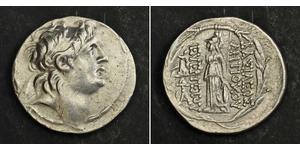 1 Tetradrachm Seleukidenreich (312BC-63 BC) Silber Antiochos VII Eumenes (?-129BC)