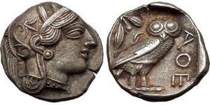 1 Tetradrachm Ancient Greece (1100BC-330) Silver 
