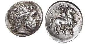 1 Tetradrachm Ancient Greece (1100BC-330) Silver Philip II of Macedon (382 BC - 336 BC)