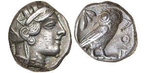 1 Tetradrachm Ancient Greece (1100BC-330) Silver 