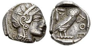 1 Tetradrachm Ancient Greece (1100BC-330) Silver 