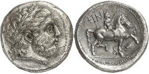 1 Tetradrachm Ancient Greece (1100BC-330) Silver Philip II of Macedon (382 BC - 336 BC)