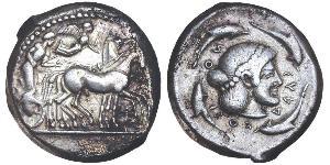 1 Tetradrachm Ancient Greece (1100BC-330) Silver 