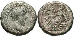 1 Tetradrachm Roman Empire (27BC-395) Silver Marcus Aurelius (121-180)