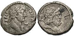 1 Tetradrachm Roman Empire (27BC-395) Silver Hadrian  (76 - 138) 