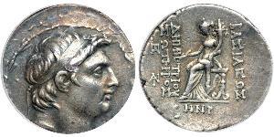 1 Tetradrachm Seleucid Empire (312BC-63 BC) Silver Demetrius I Soter (185BC - 150BC)