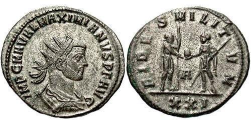 1 Tetradrachm Römische Kaiserzeit (27BC-395)  Maximianus (250-310)