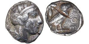 1 Tetradrachm Ancient Greece (1100BC-330) 銀 