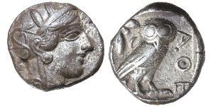 1 Tetradrachm Ancient Greece (1100BC-330) 銀 